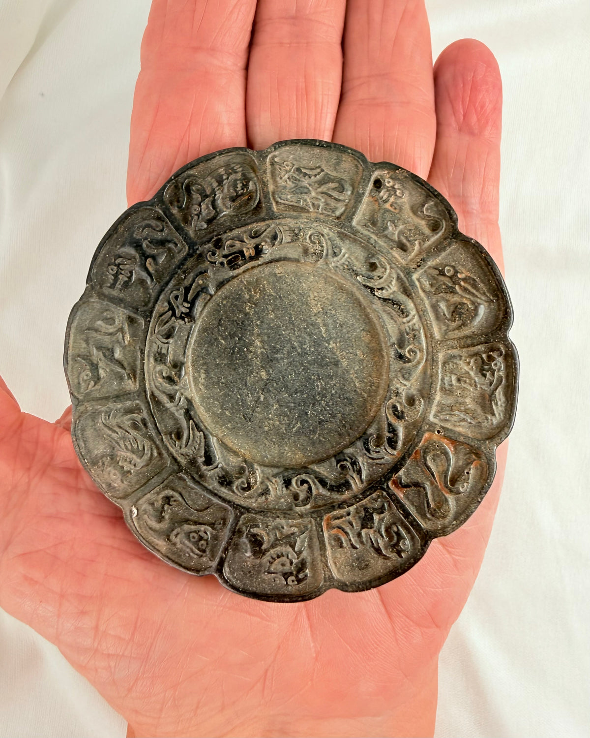FULD CIRKEL - AMULET - UNIKA