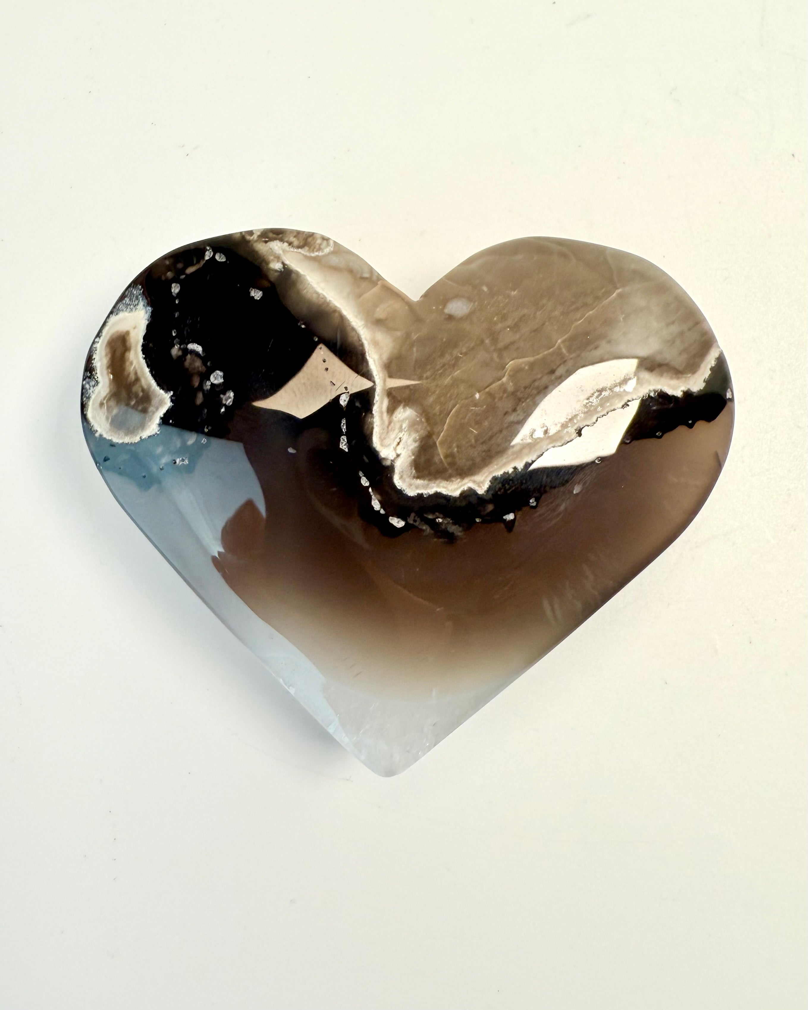 BESKYTTER DIT INDRE - KRYSTALHJERTE - UNIKA