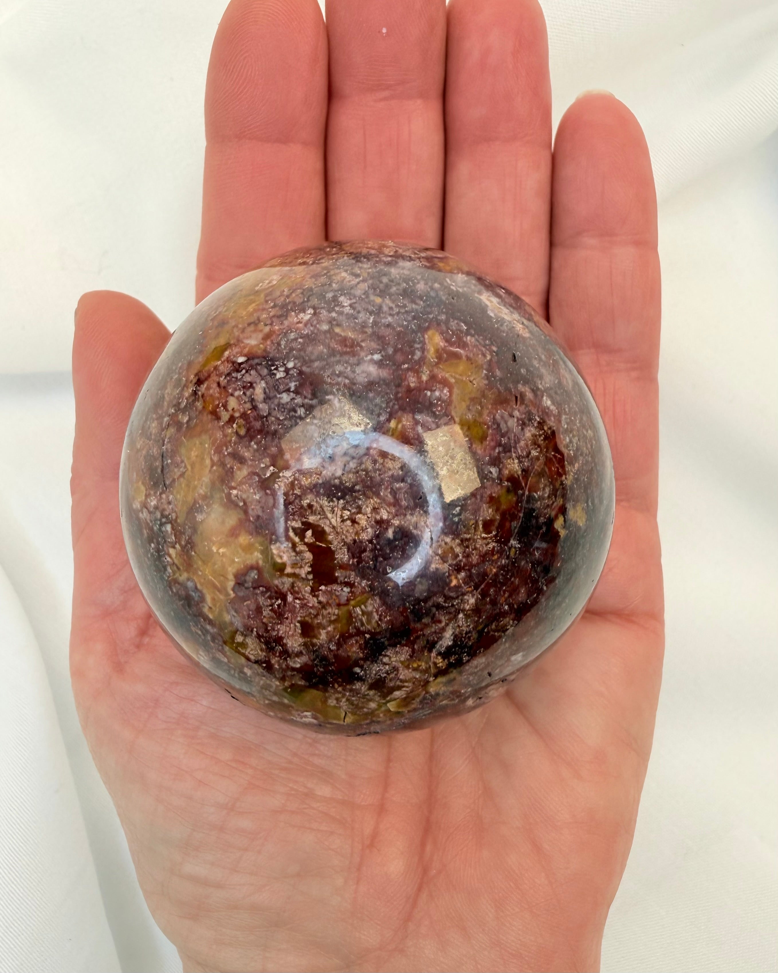 SELVRANSAGELSE - KRYSTALKUGLE - UNIK