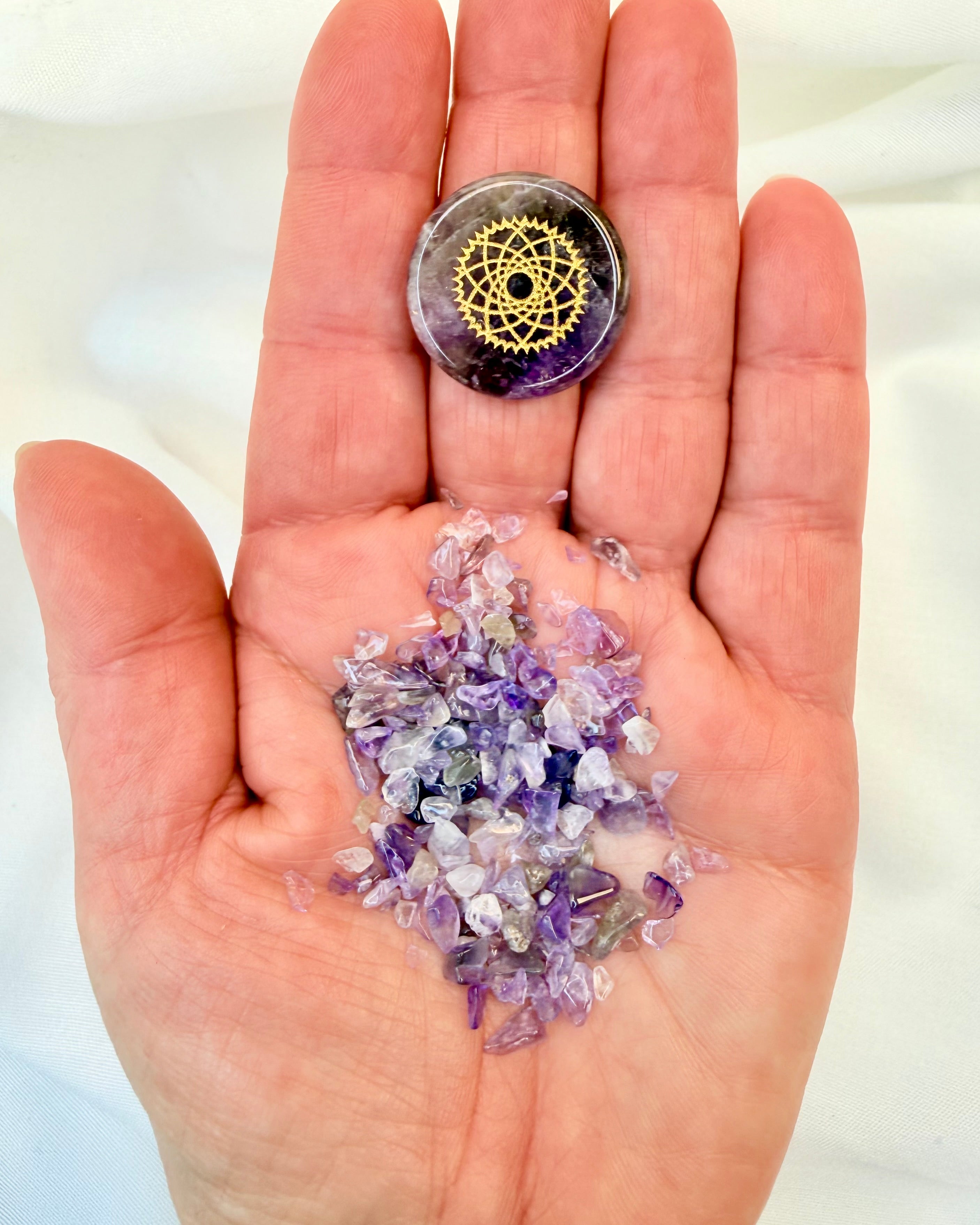 FORENING AF MASKULIN OG FEMININ ENERGI - KRYSTALSÆT