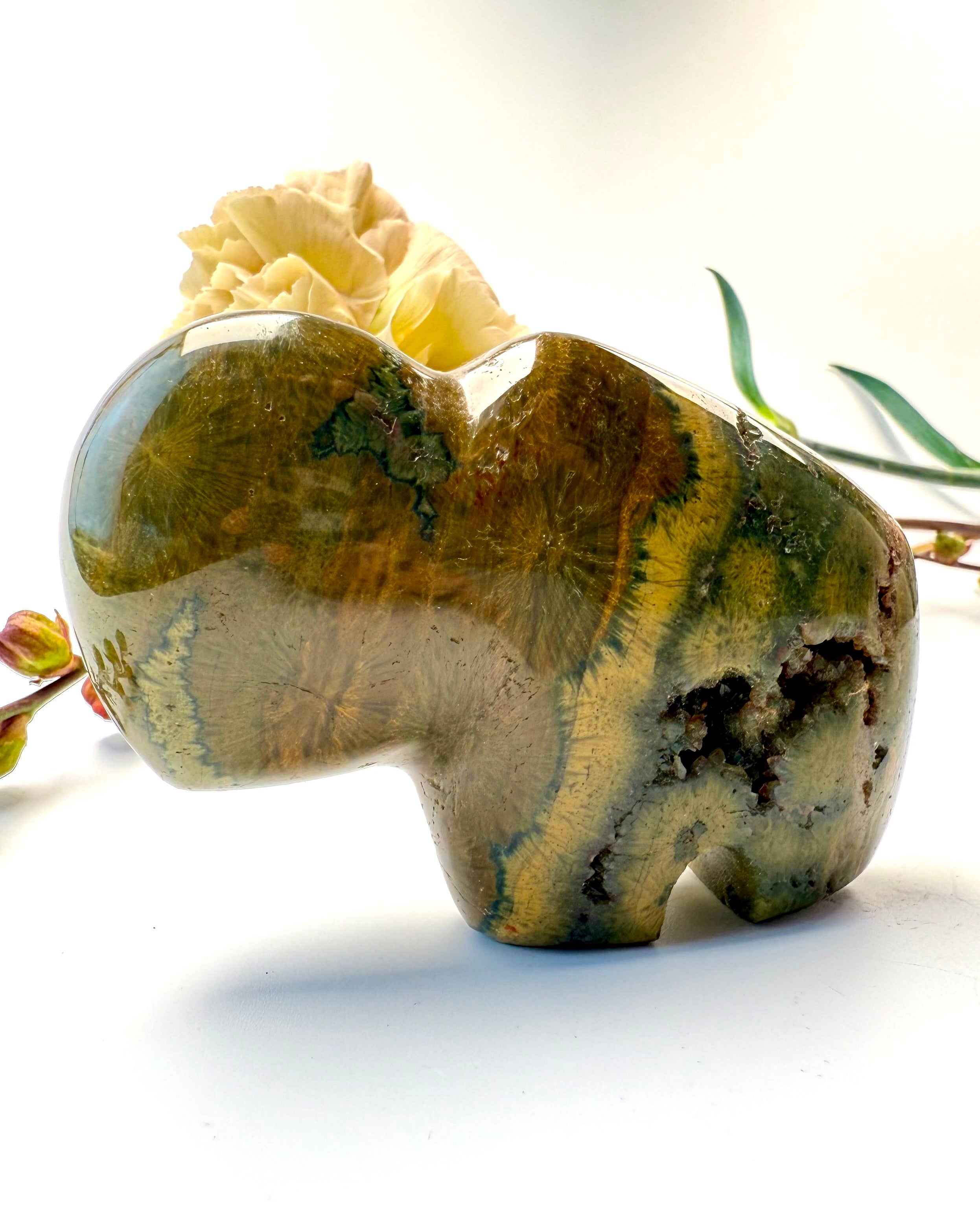 LÆNGSLENS SMERTE - BØFFEL TOTEM - UNIKA