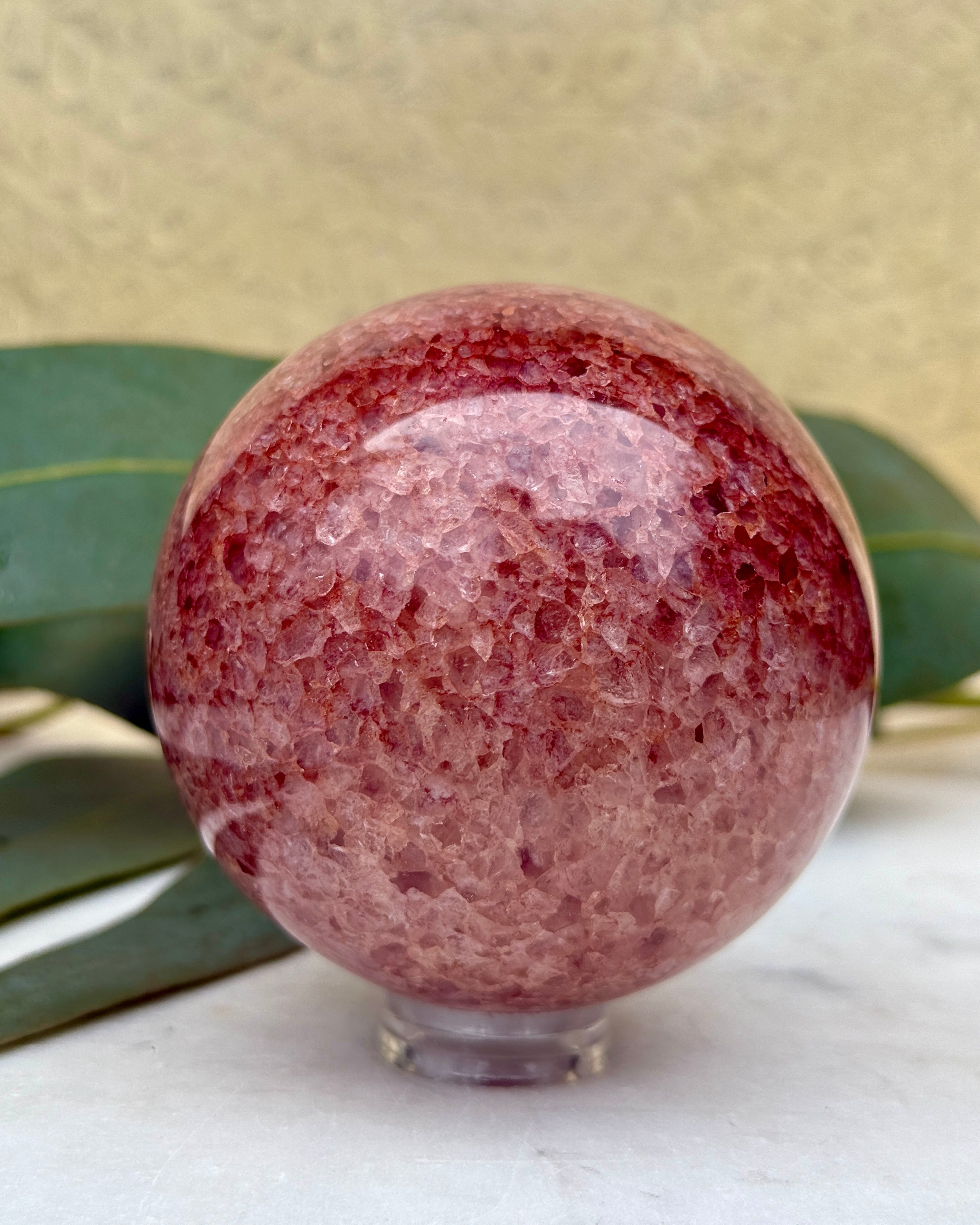 SAMLER DINE TANKER - KRYSTALKUGLE - UNIKA