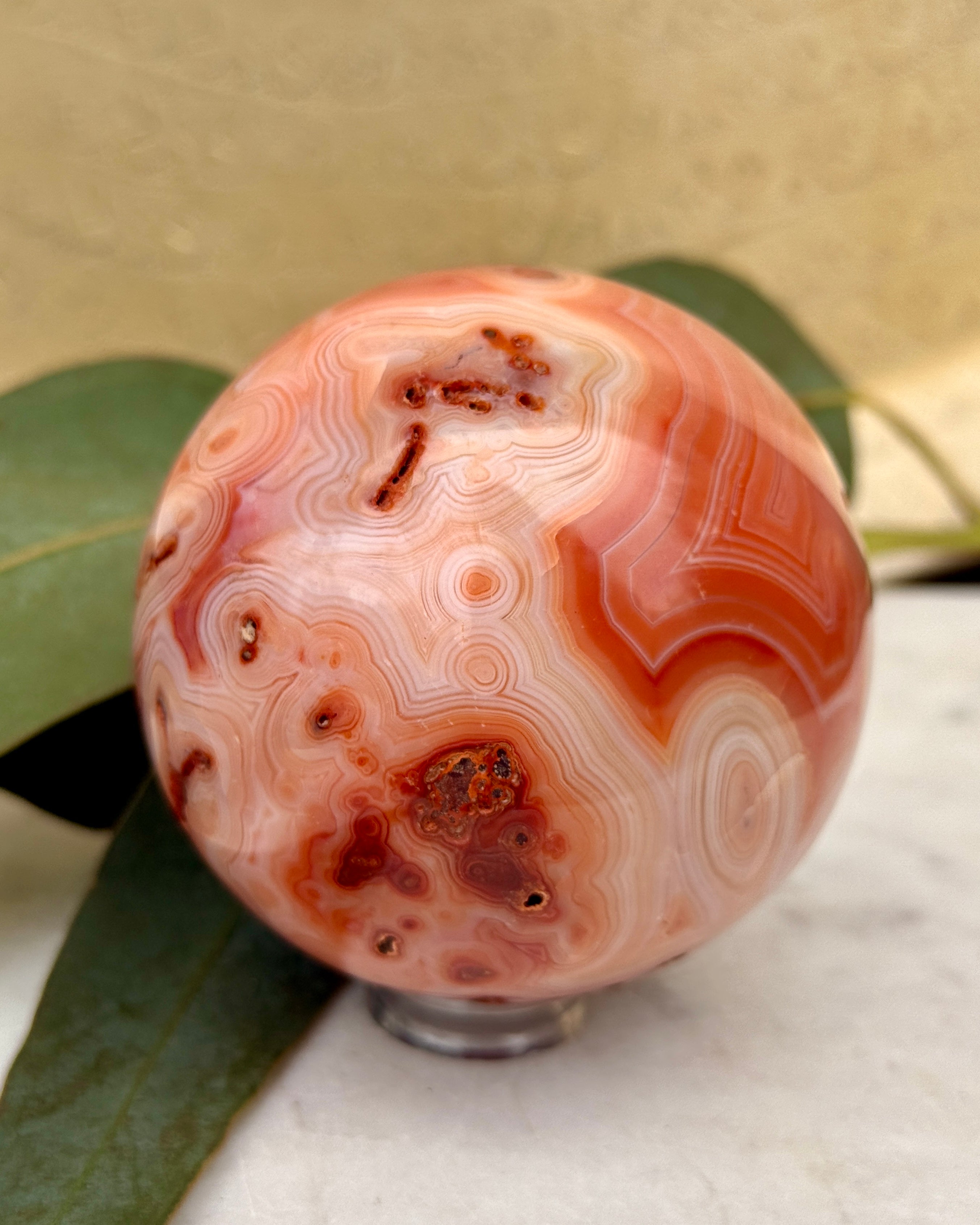 HEALING AF AR PÅ SJÆLEN - KRYSTALKUGLE - UNIKA