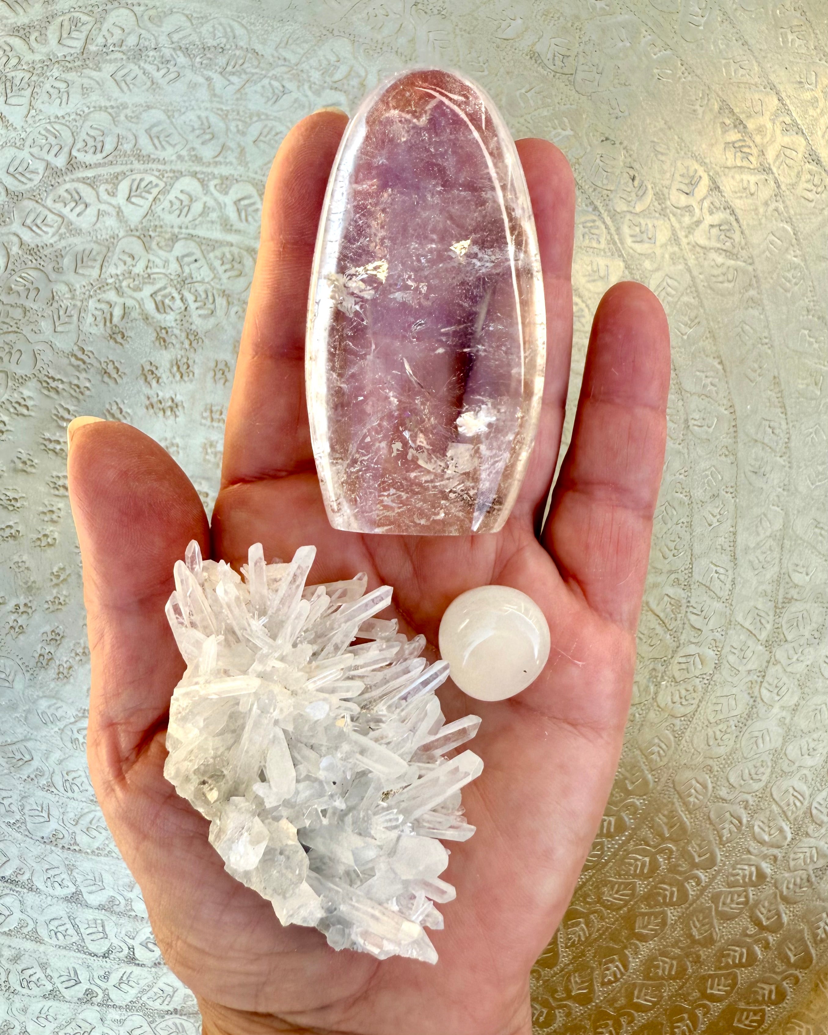 BE A BLESSING LIGHT - KRYSTALSÆT - UNIKA