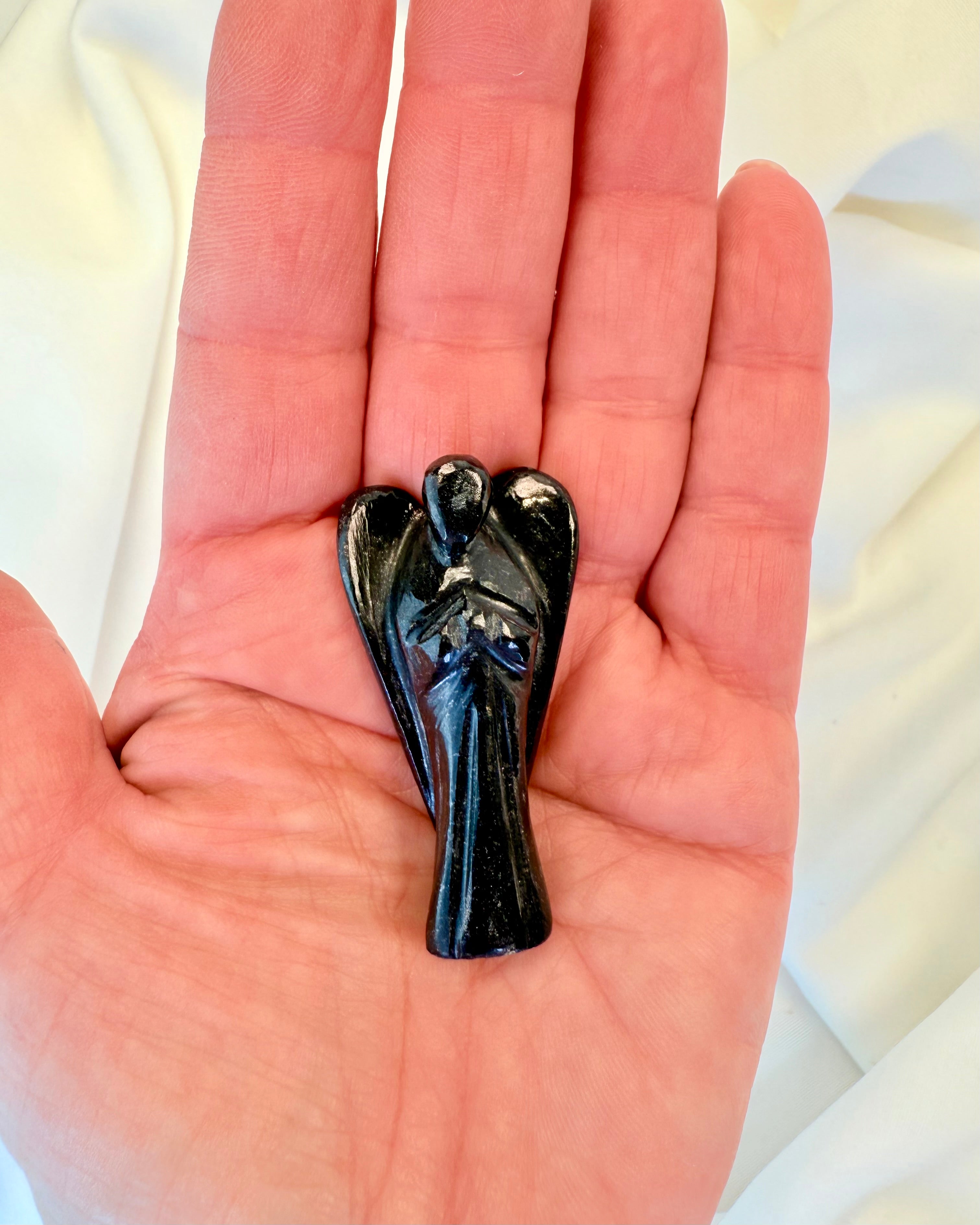 HUSFREDENS BESKYTTER - ENGEL - KRYSTAL