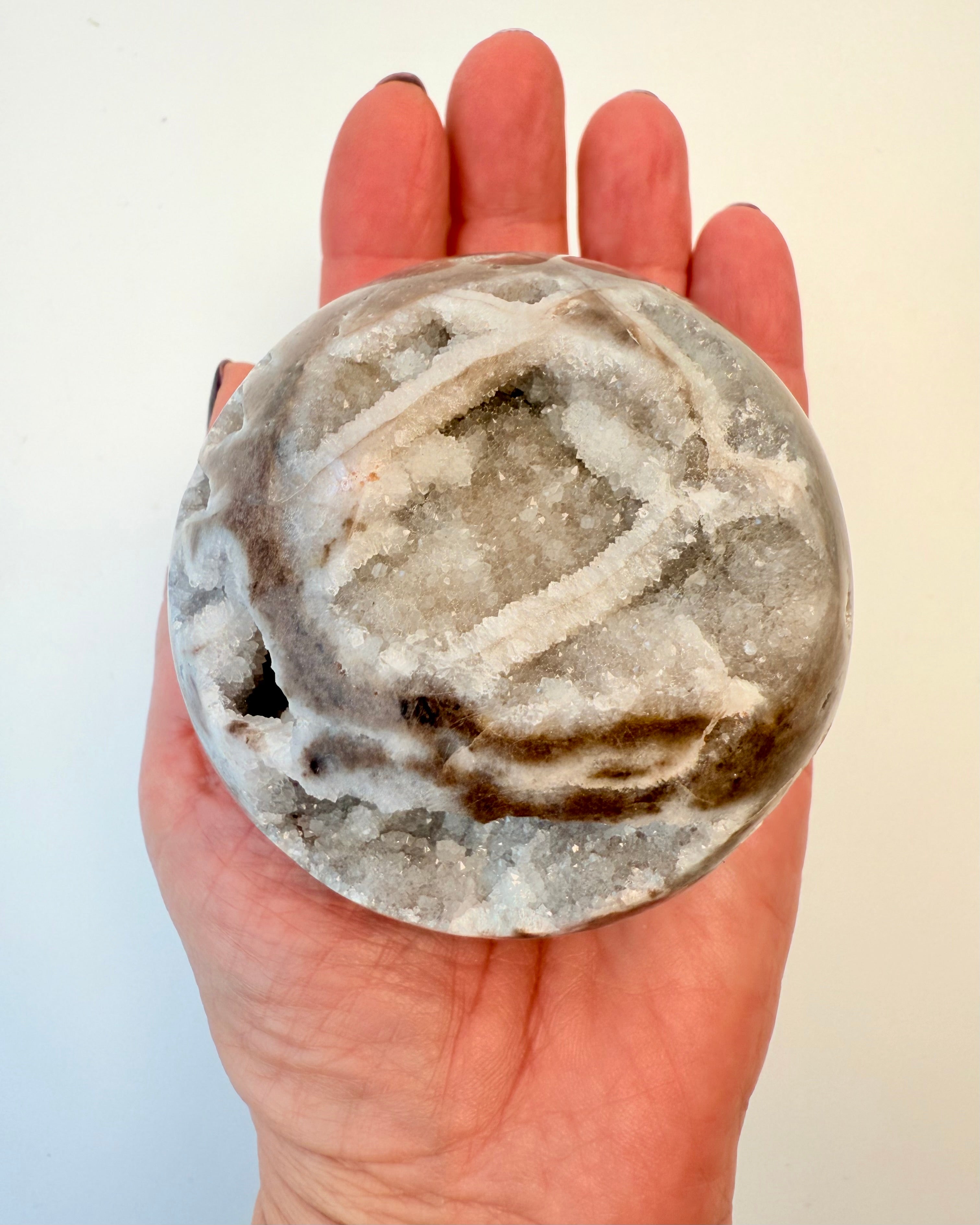 OVERGANG TIL ANDRE RIGER - KRYSTALKUGLE - UNIKA