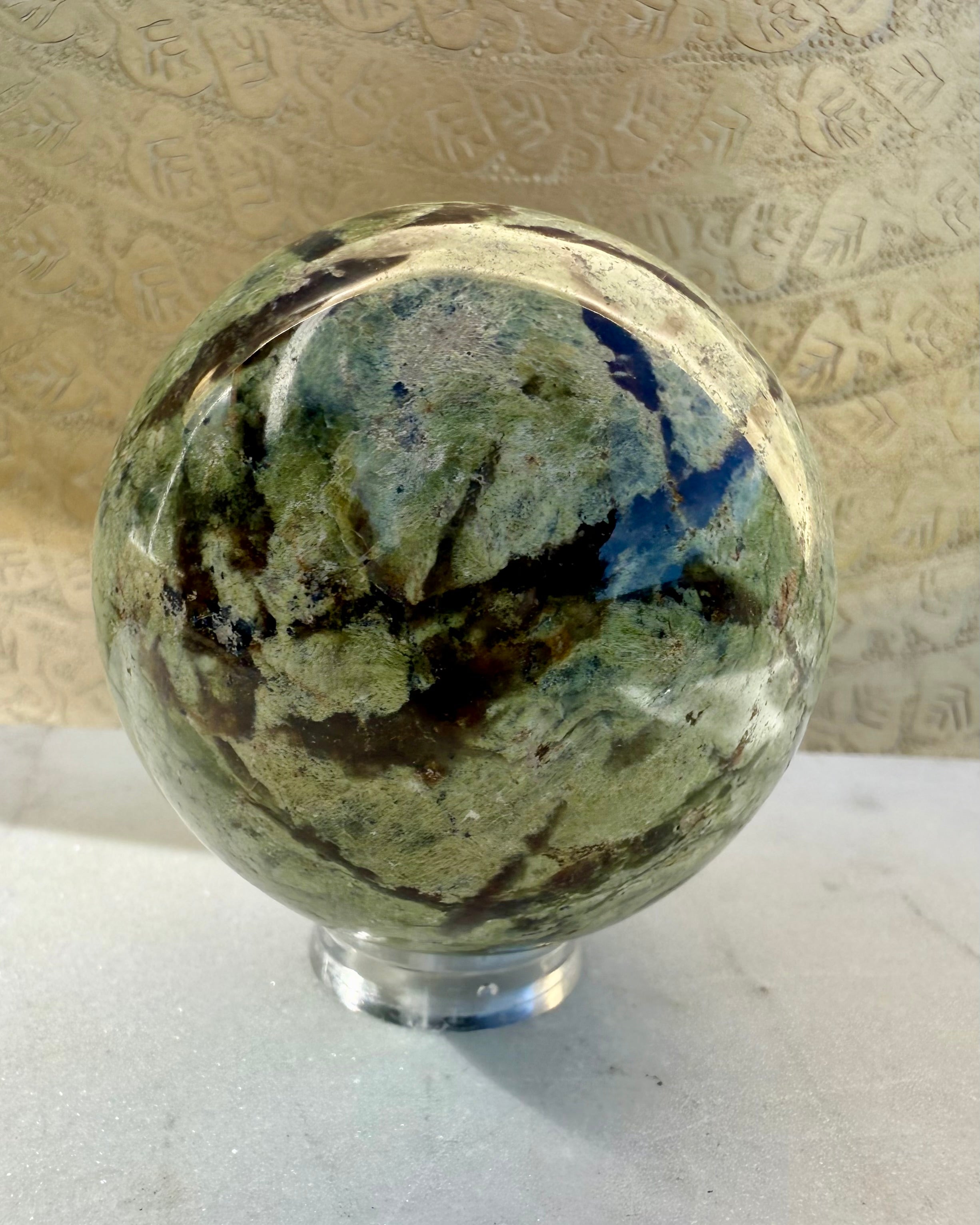 OPRUSTER TIL FORANDRING - KRYSTALKUGLE - UNIKA