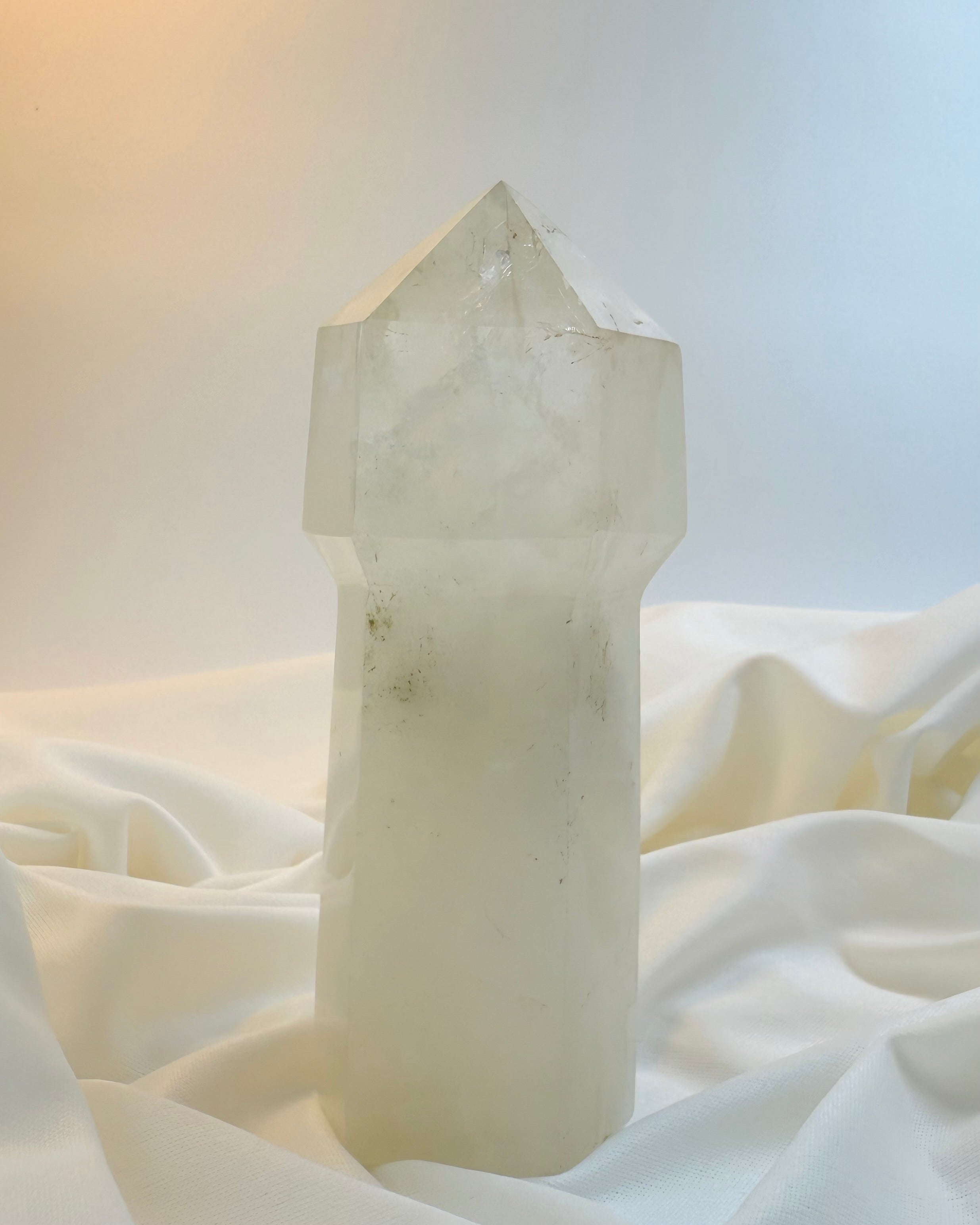 LYSETS FAKKEL - KRYSTAL - UNIKA