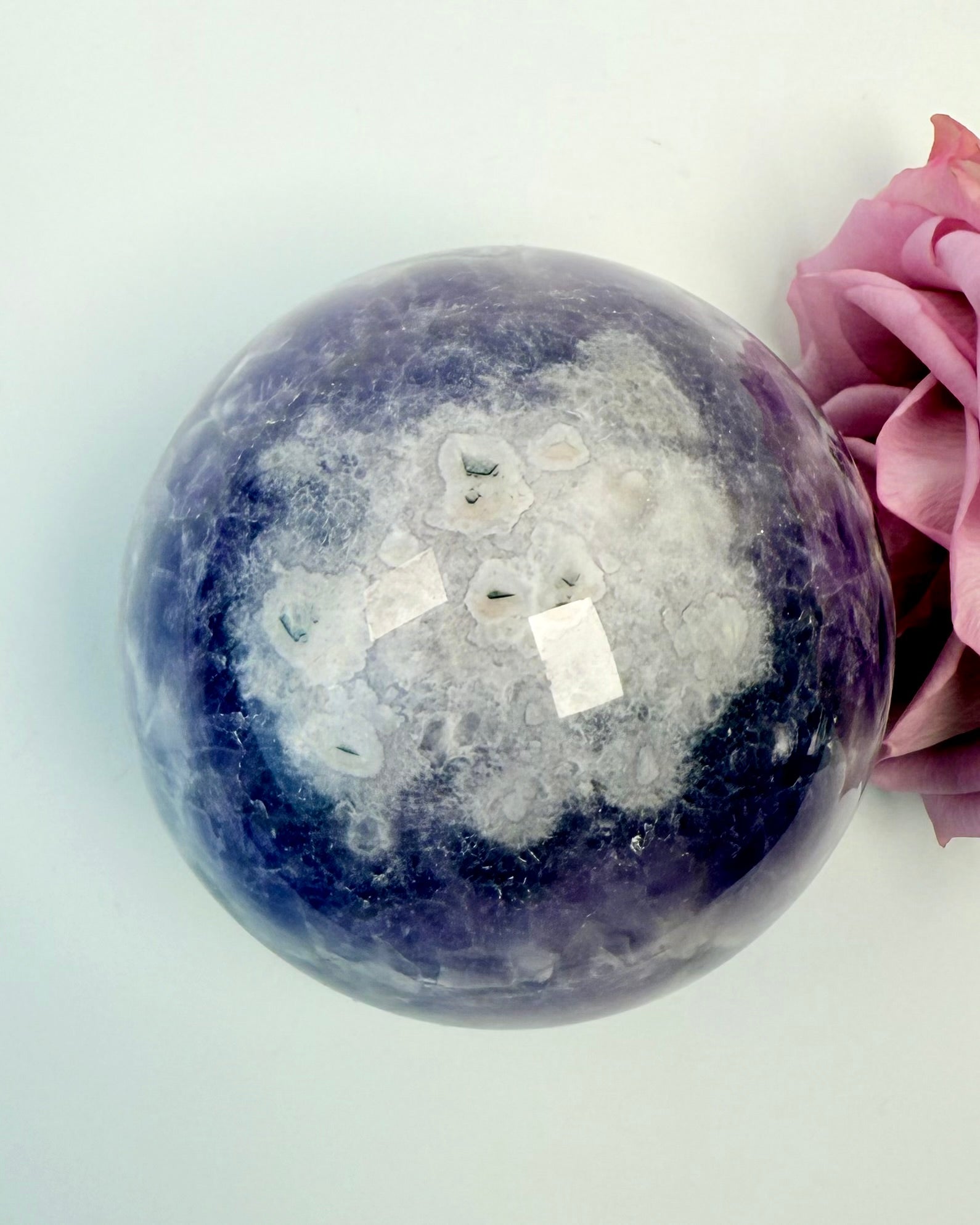 THE VIOLET - KRYSTALKUGLE - UNIKA