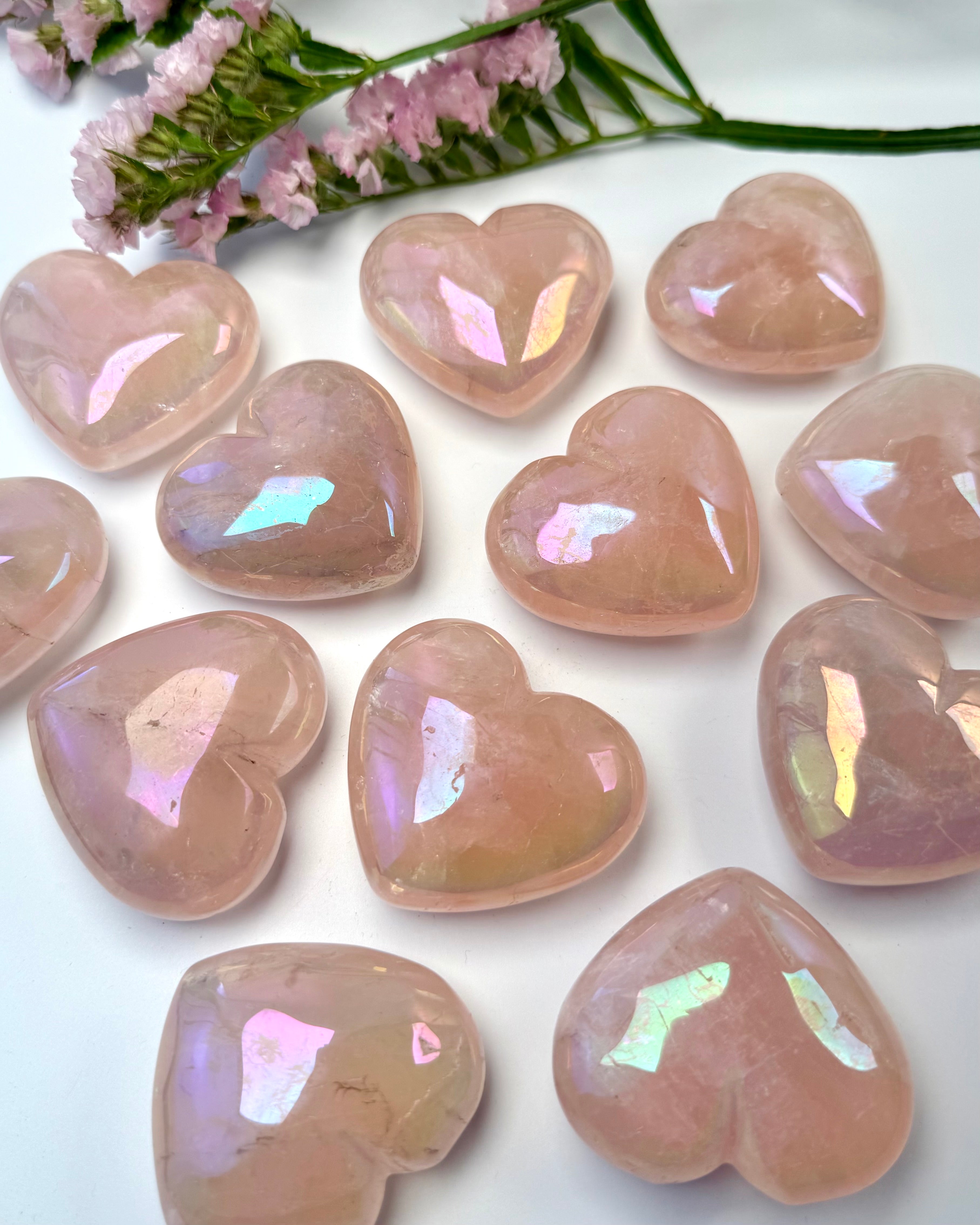 KÆRLIGHEDENS AURA - KRYSTALHJERTE 2 tilb