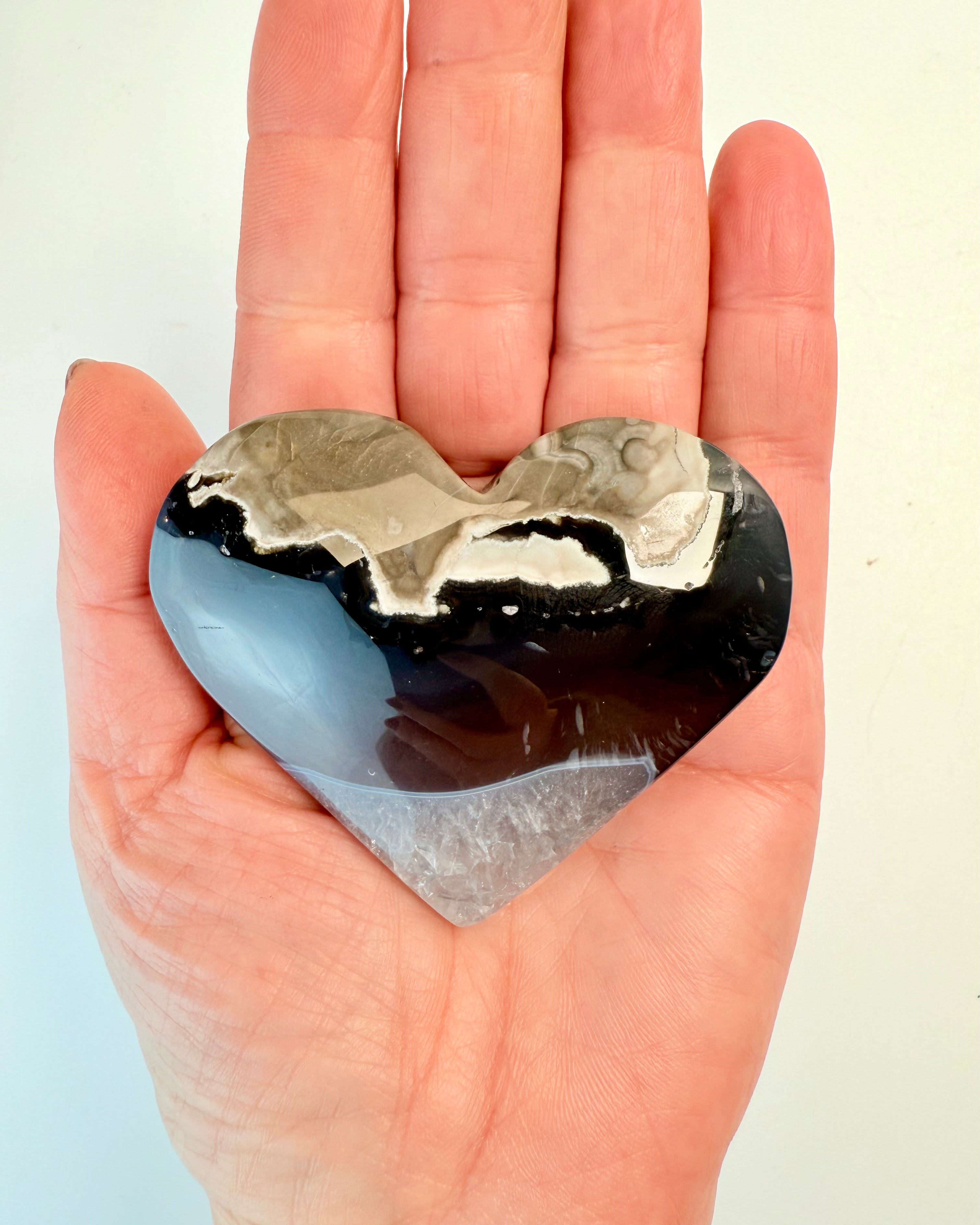 BESKYTTER DIT INDRE - KRYSTALHJERTE - UNIKA