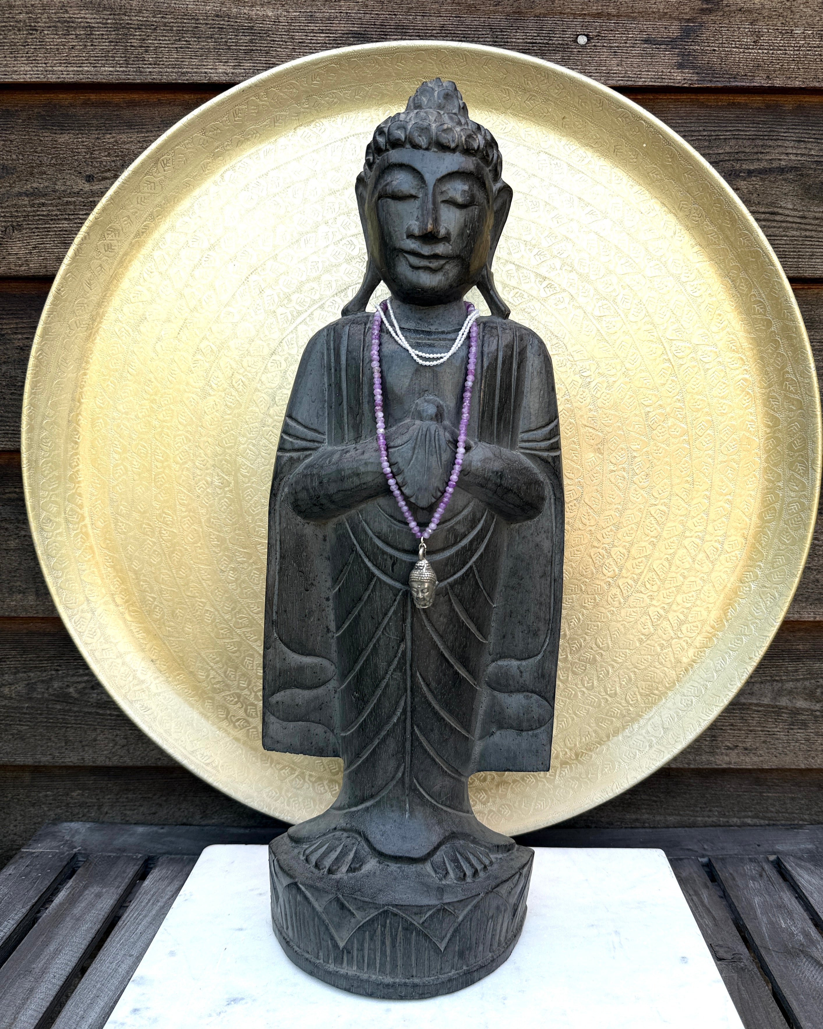 MY HEART IS OPEN TO RECEIVING LOVE - BUDDHA - UNIKA