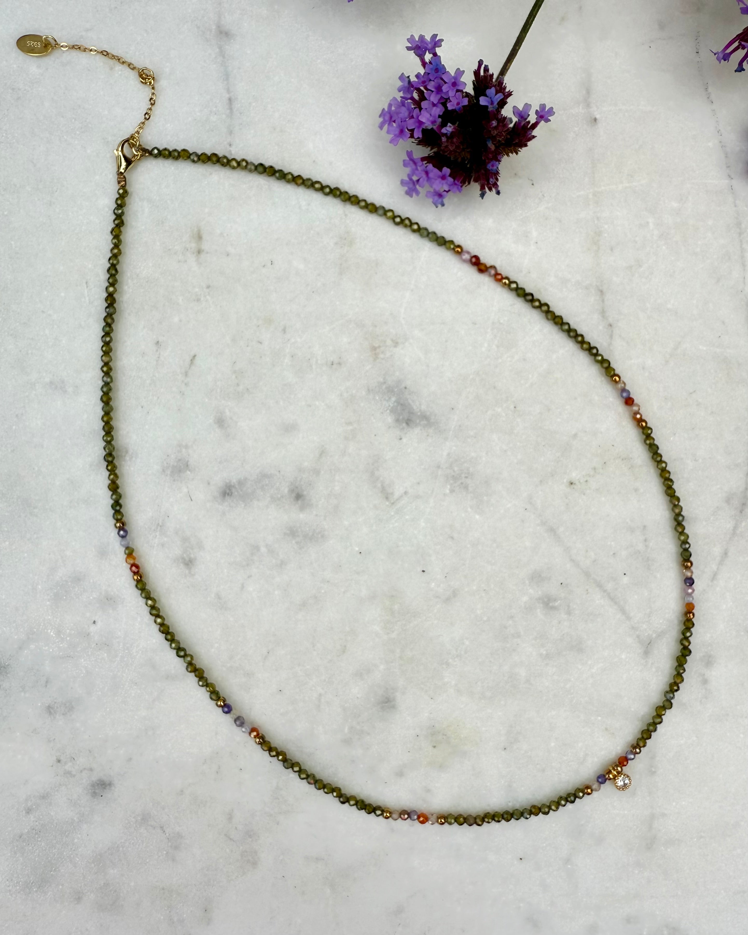 SLUT FRED MED DIN USIKKERHED - HALSKÆDE - UNIKA