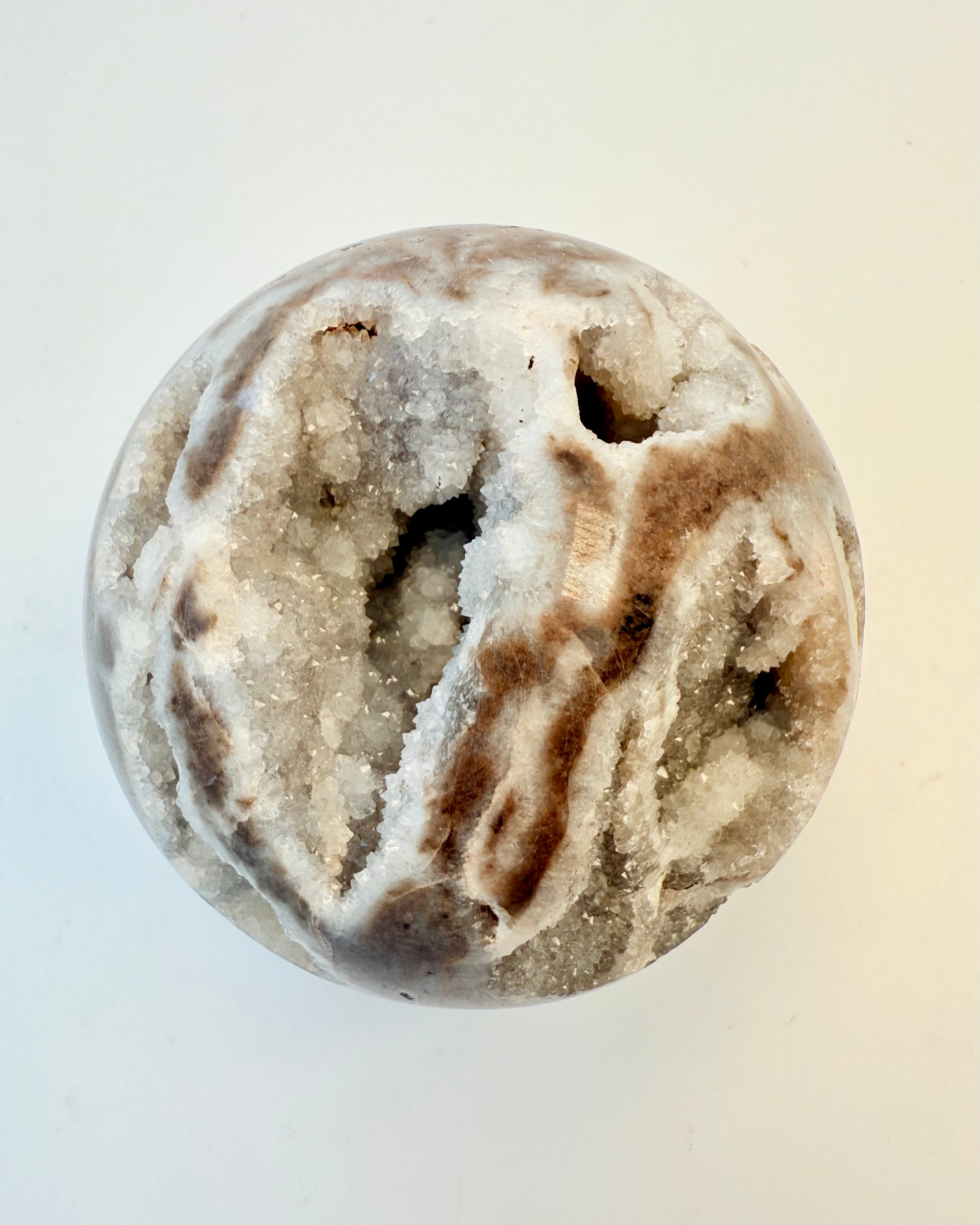 OVERGANG TIL ANDRE RIGER - KRYSTALKUGLE - UNIKA