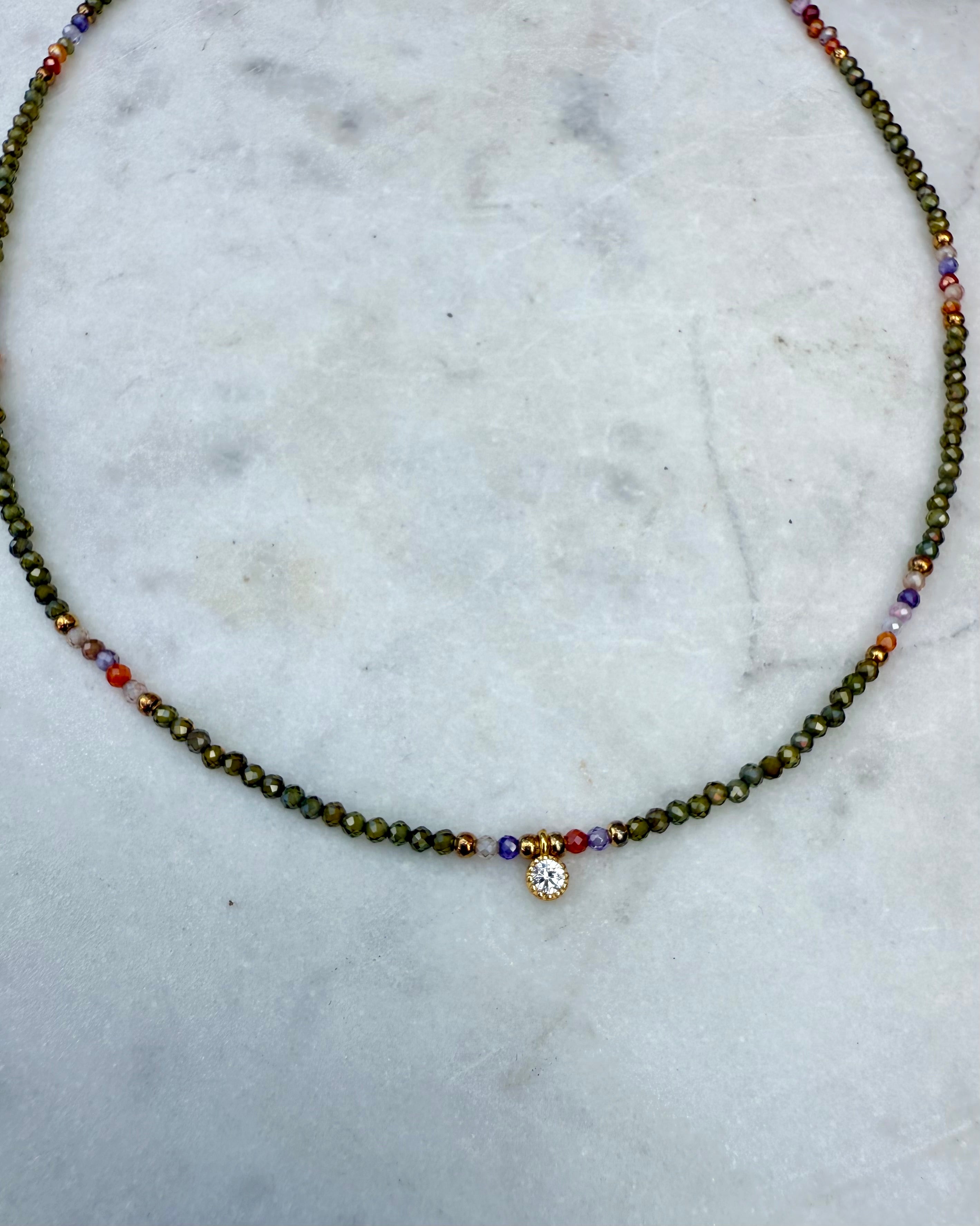 SLUT FRED MED DIN USIKKERHED - HALSKÆDE - UNIKA