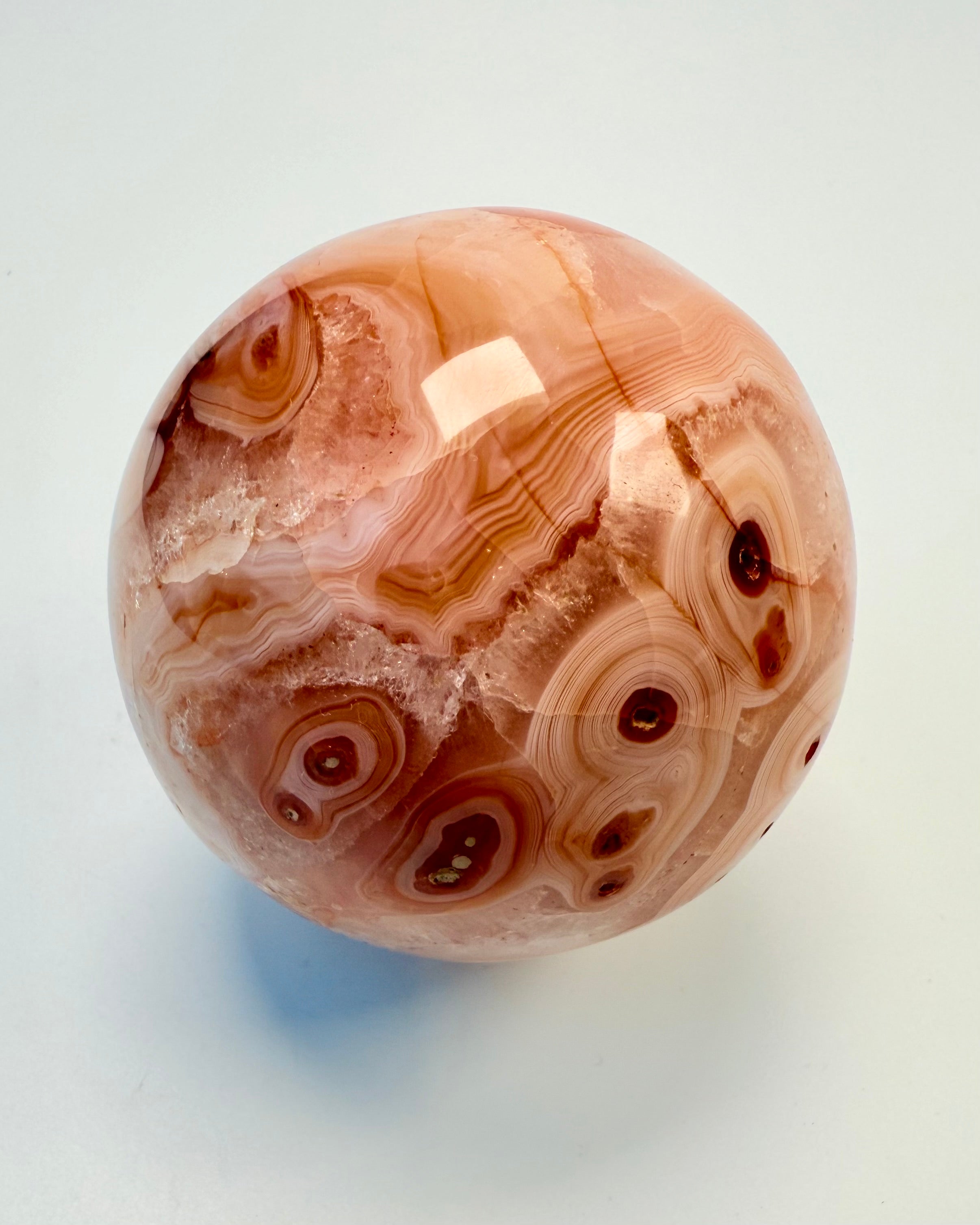 HJERTERO - KRYSTALKUGLE - UNIKA