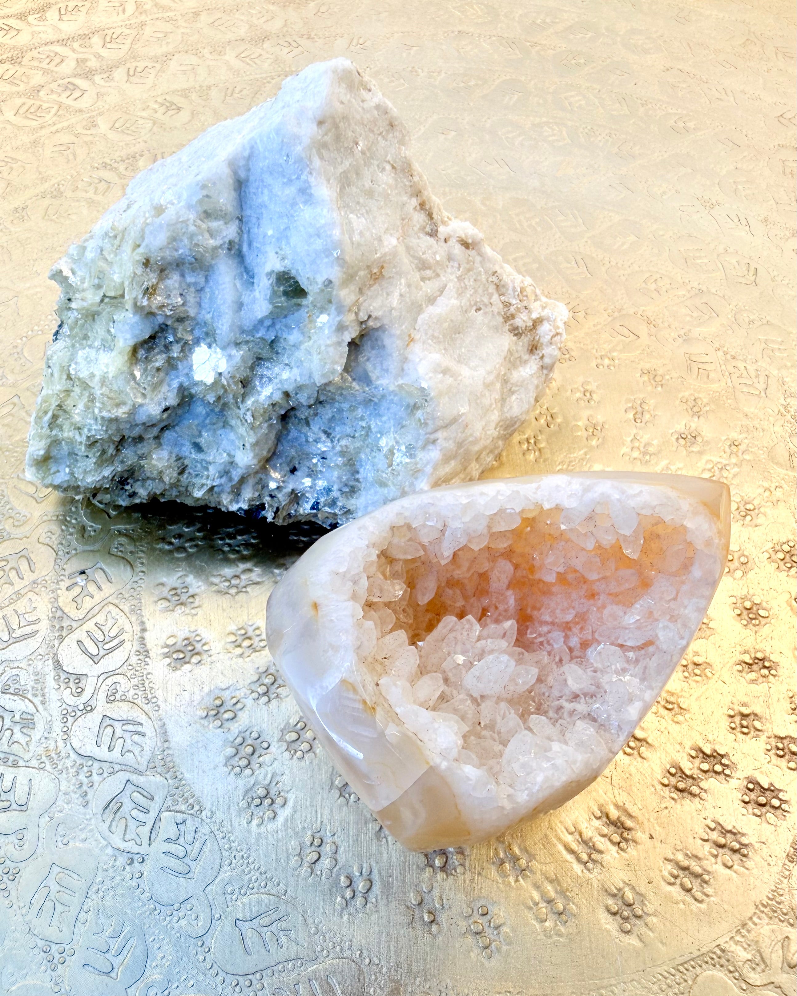 LYSETS OMFAVNELSE - KRYSTALSÆT - UNIKA