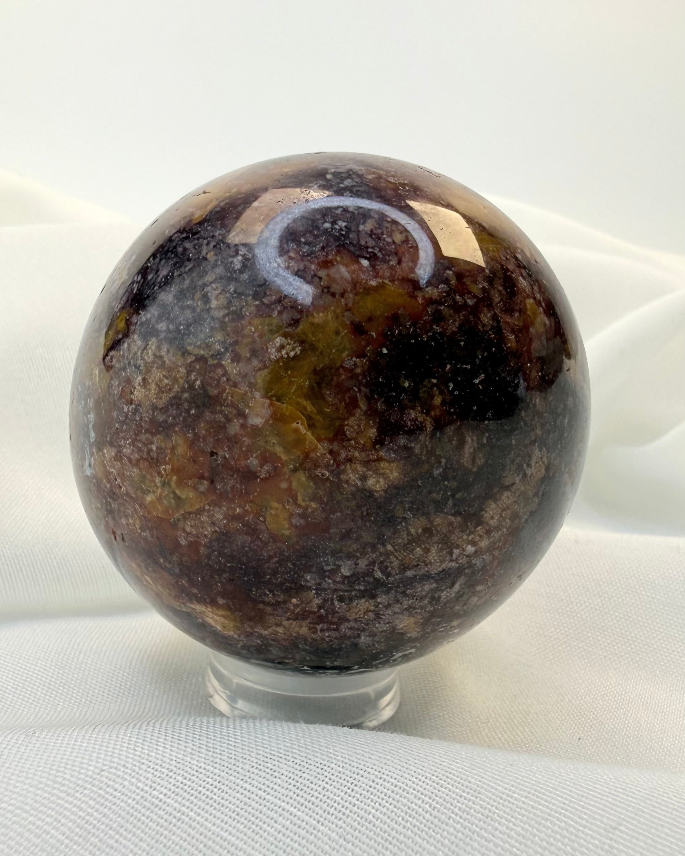 SELVRANSAGELSE - KRYSTALKUGLE - UNIK