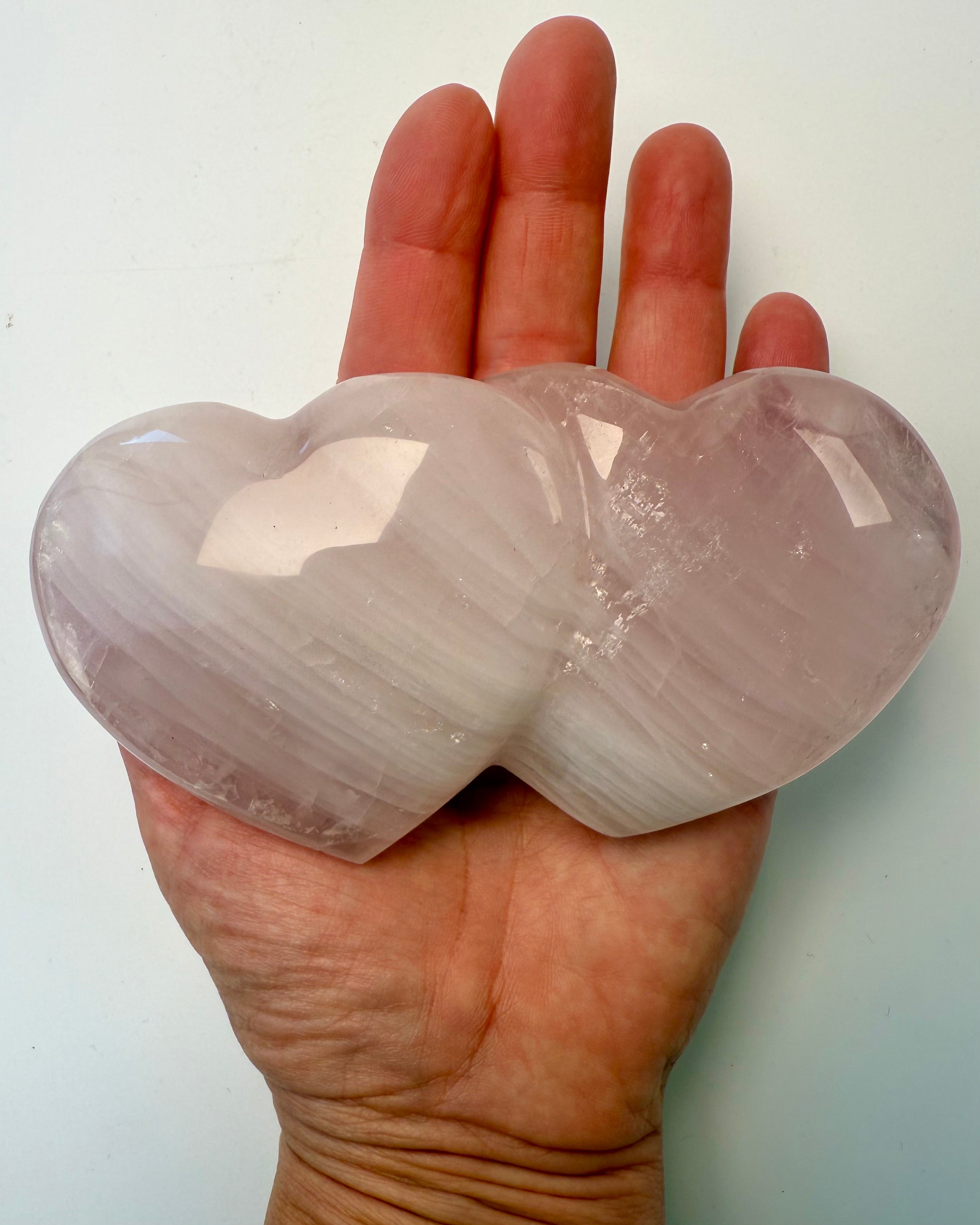 LOVE INTO YOUR LIFE - HJERTER - KRYSTAL