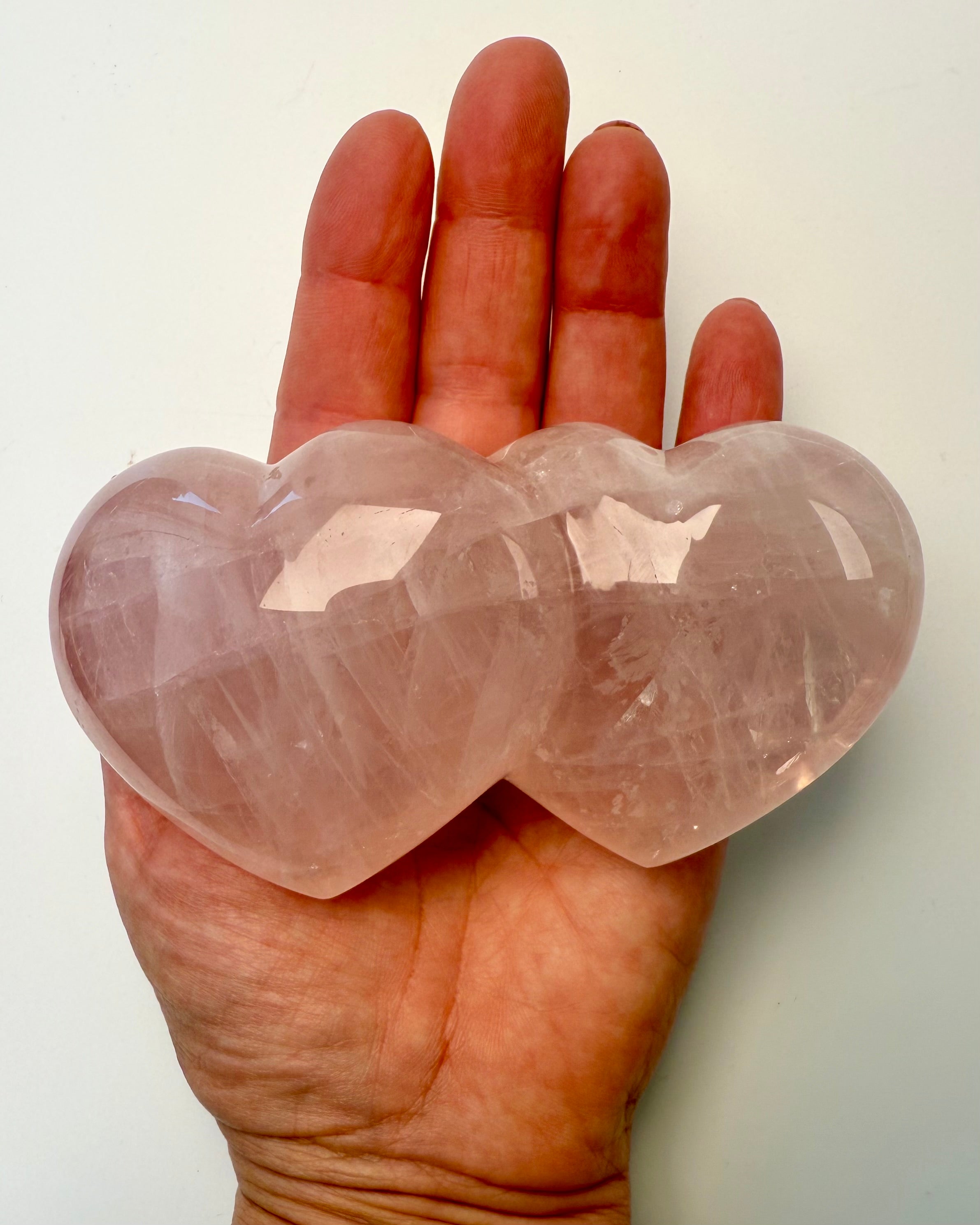 LOVE INTO YOUR LIFE - HJERTER - KRYSTAL