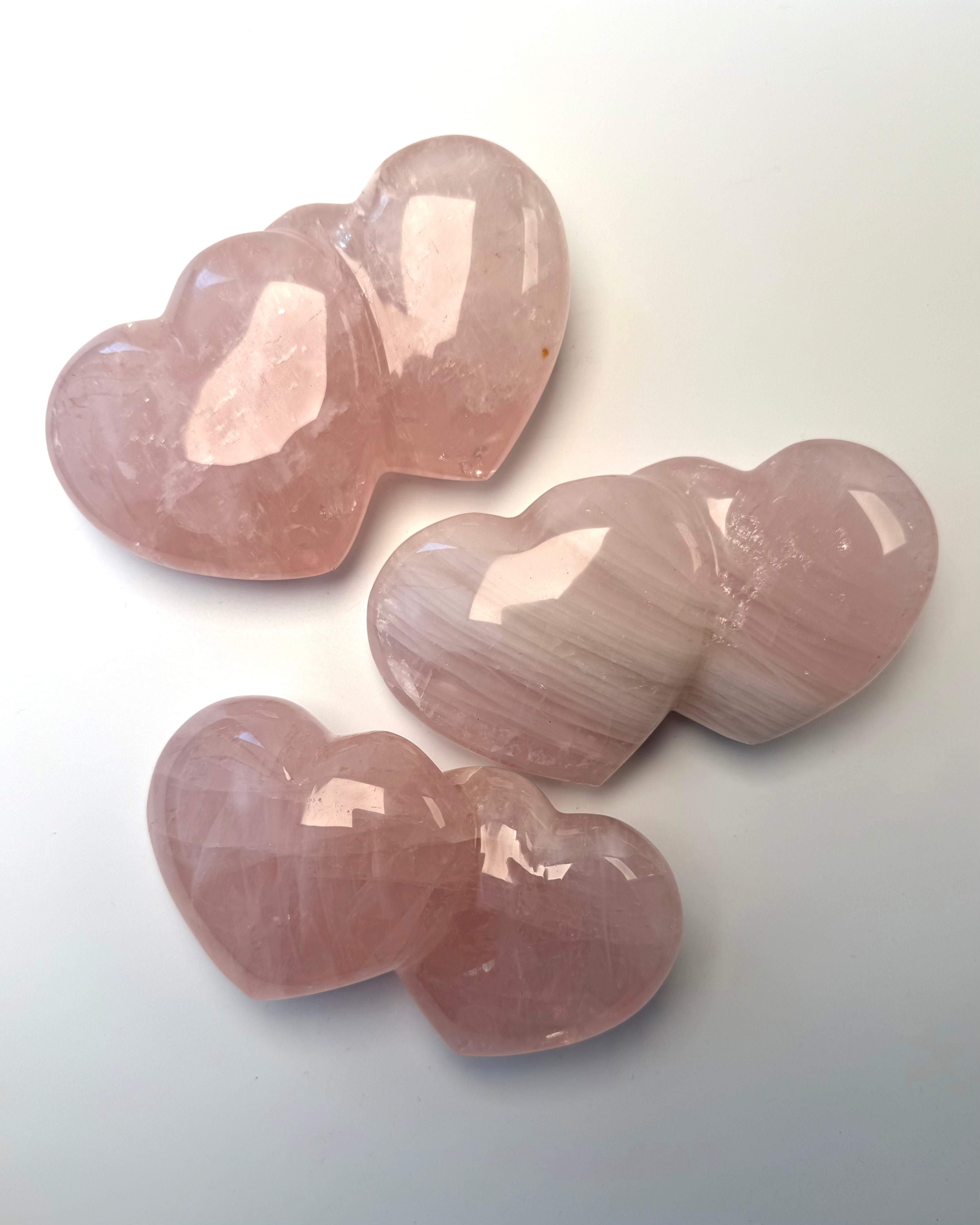 LOVE INTO YOUR LIFE - HJERTER - KRYSTAL