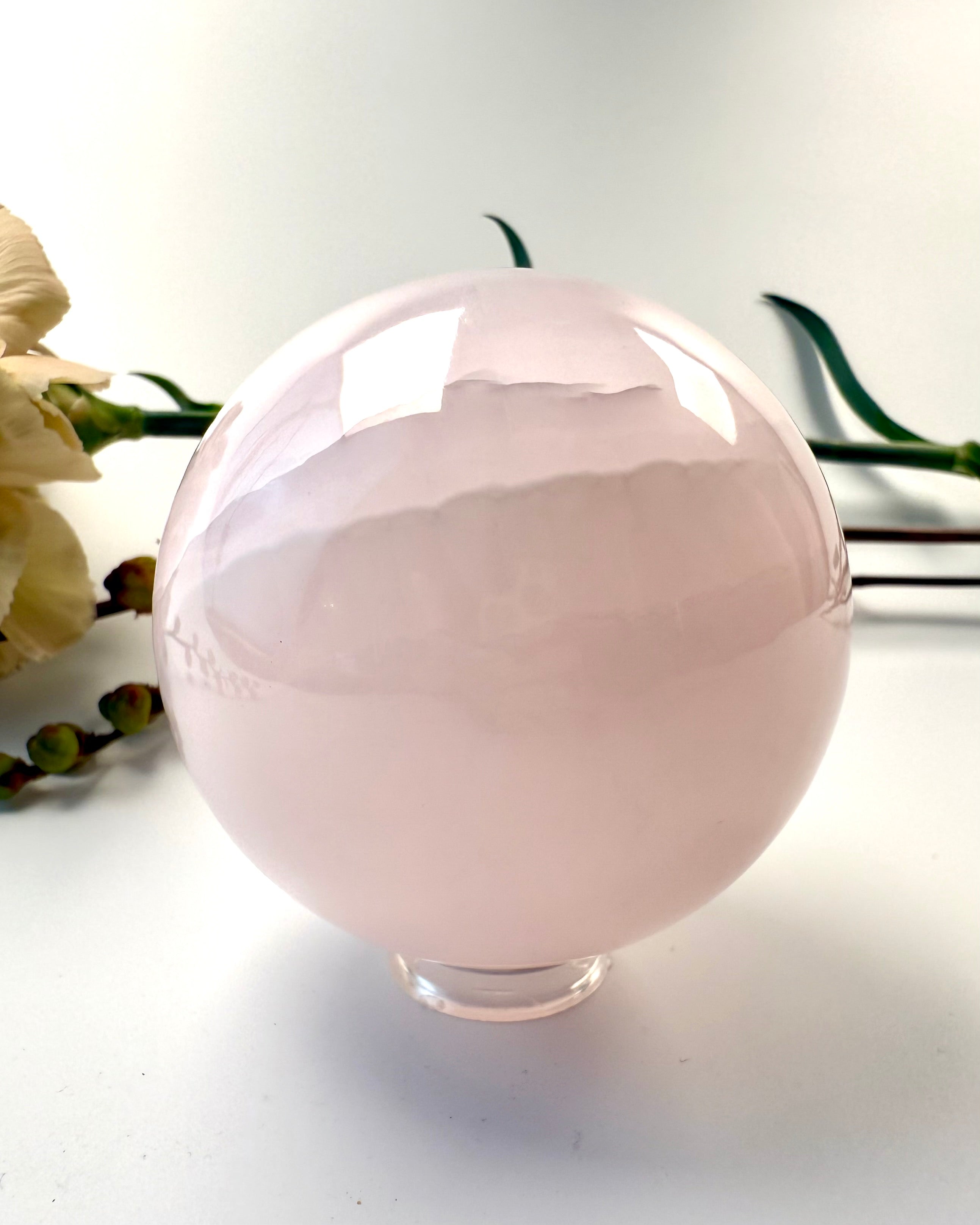 ELSK DIG SELV - KRYSTALKUGLE - UNIKA