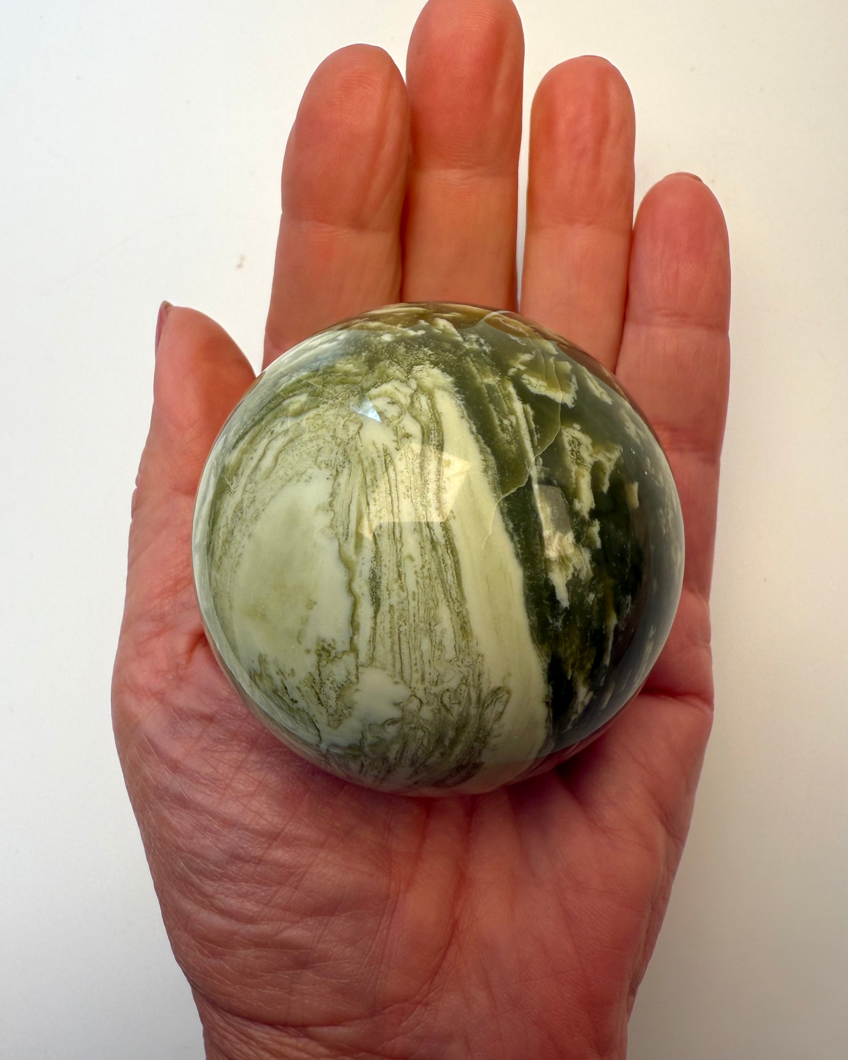 TANKENS KRAFT - KRYSTALKUGLE - UNIKA