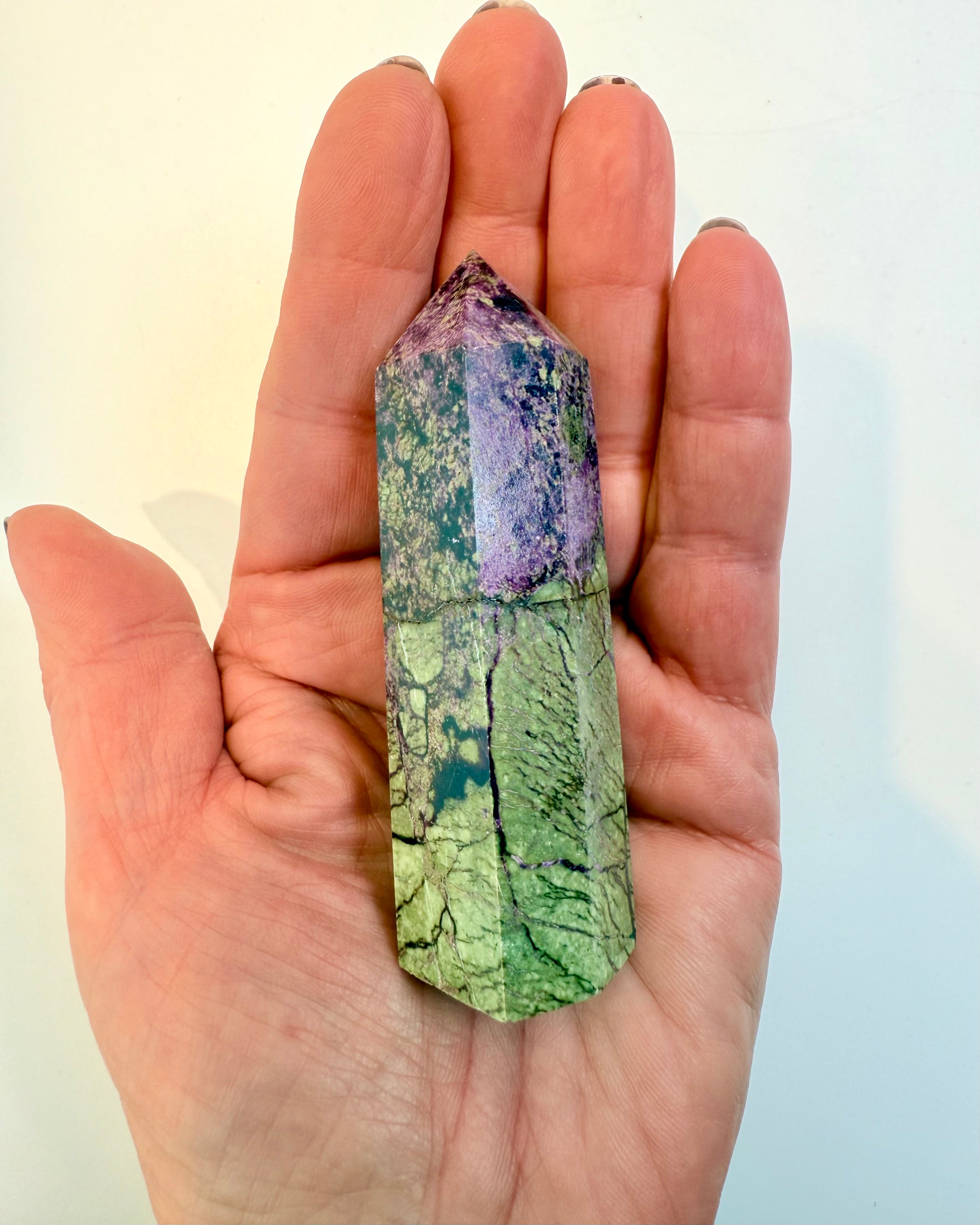 GENFØDSLENS SØJLE - KRYSTAL 1 tilb