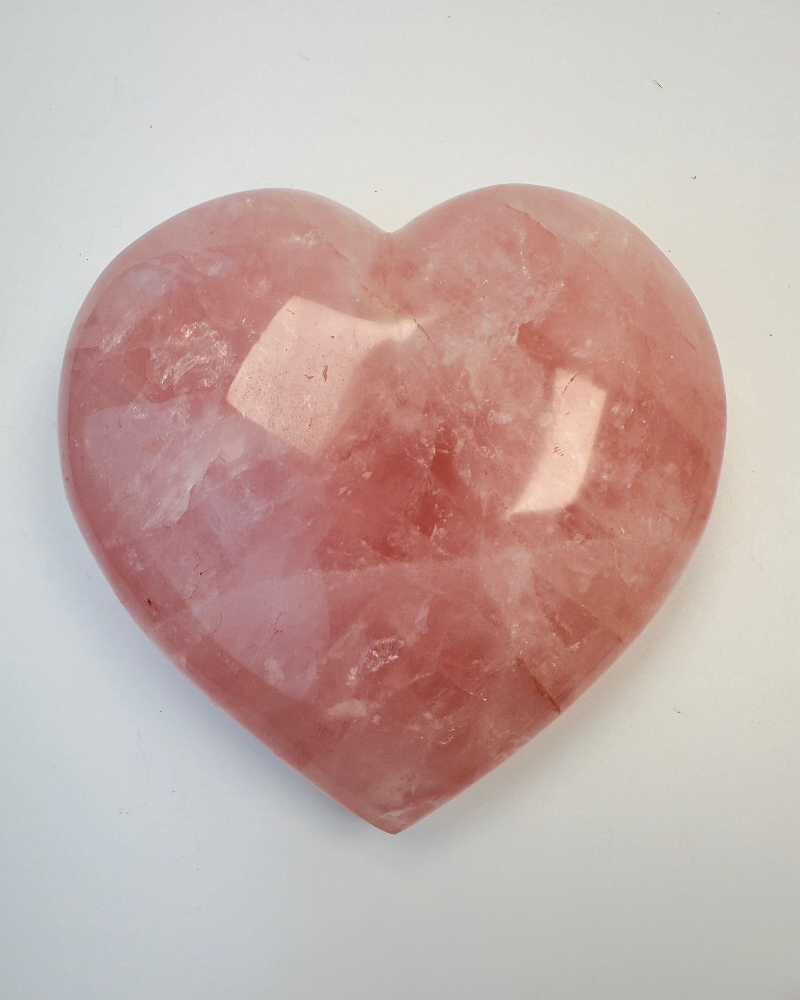 VIBRATIONENS HJERTESLAG - KRYSTALHJERTE - UNIKA