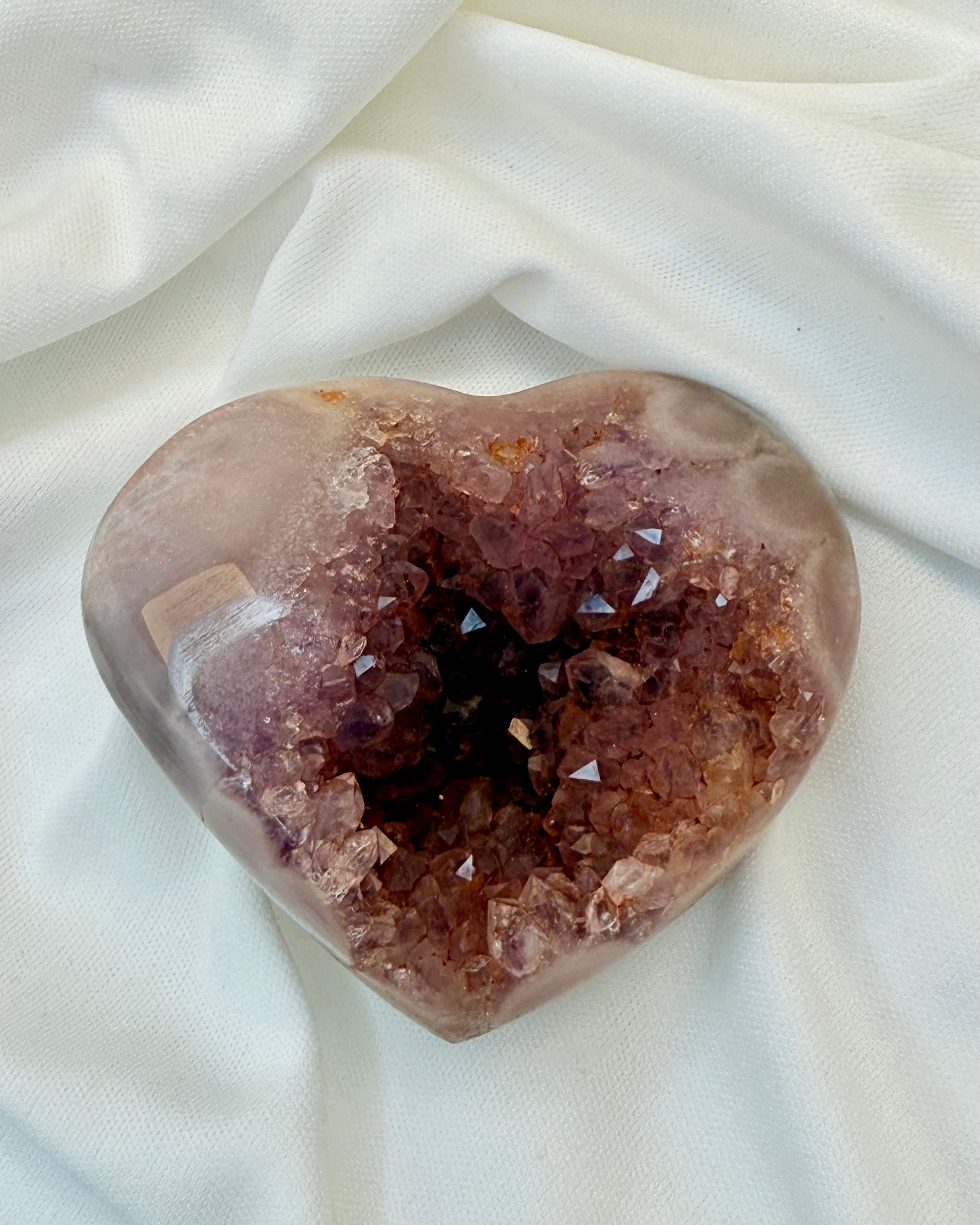 USPOLERET - KRYSTALHJERTE - UNIKA