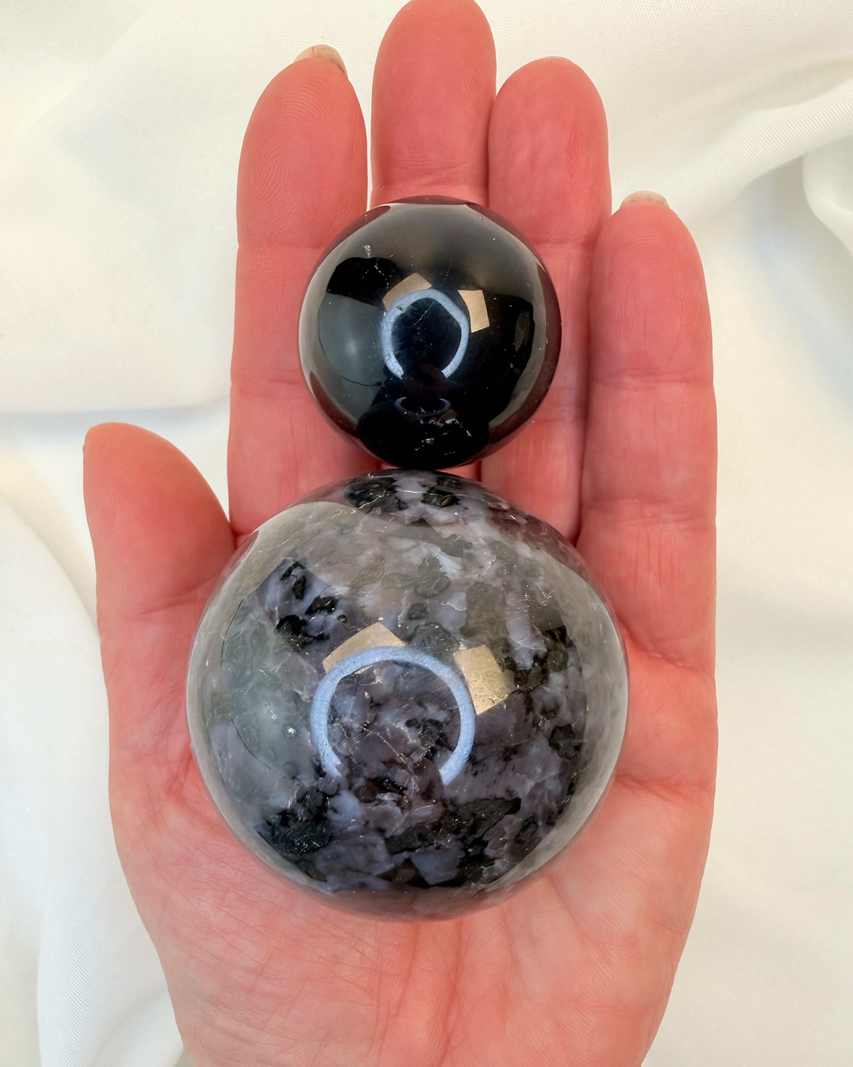 KALI´S KALD - KRYSTALKUGLEPAR - UNIKA