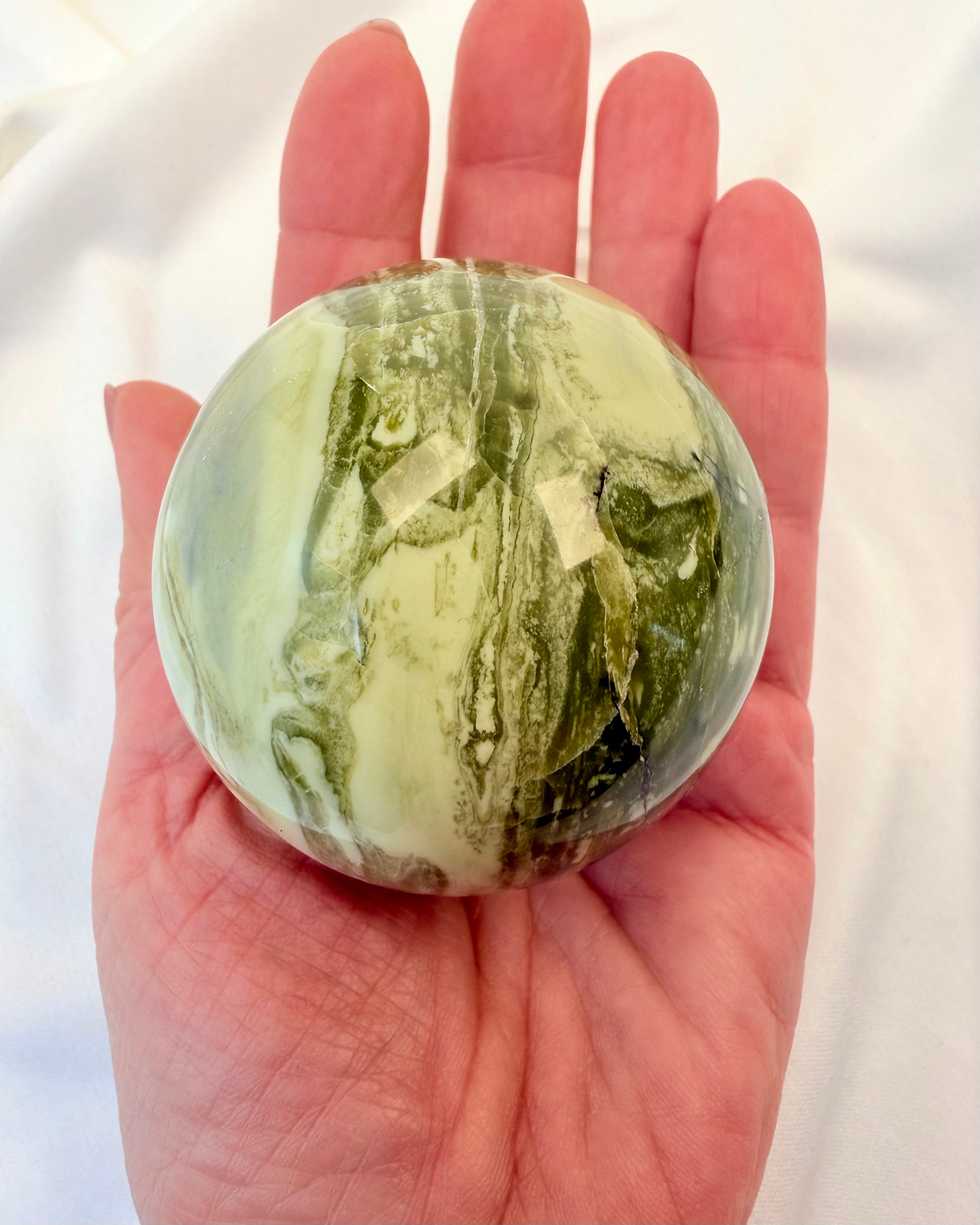 ACCEPTER DET DER IKKE KAN ÆNDRES - KRYSTALKUGLE - UNIKA